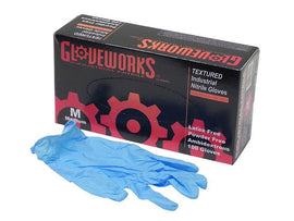 Blue Nitrile Gloves - AM42 EuroCars