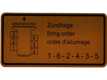 Load image into Gallery viewer, Firing Order Decal