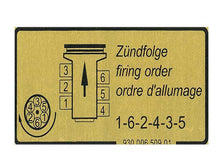 Load image into Gallery viewer, Firing Order Decal