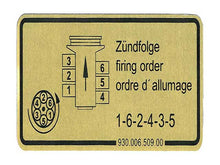 Load image into Gallery viewer, Firing Order Decal