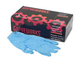 Blue Nitrile Gloves - AM42 EuroCars