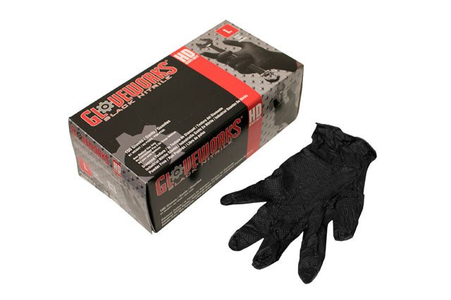 Black Nitrile Gloves - AM42 EuroCars