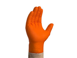 Orange Nitrile Gloves - AM42 EuroCars